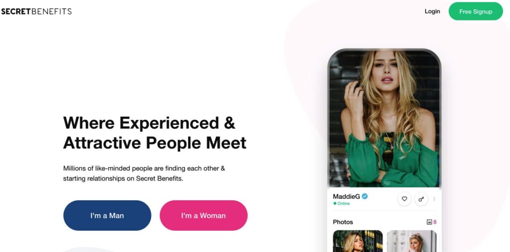 SecretBenefits sugar daddy website