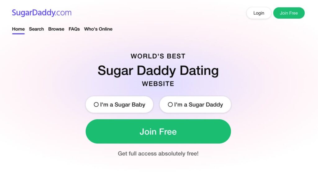 SugarDaddy.com website