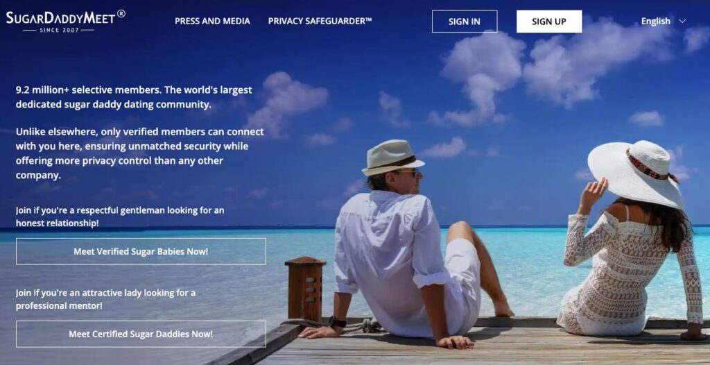 SugarDaddyMeet website